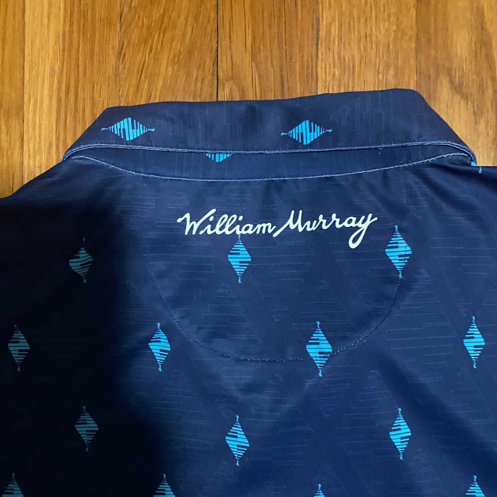 William Murray golf shirt, extra large, blue - Picture 3 of 6